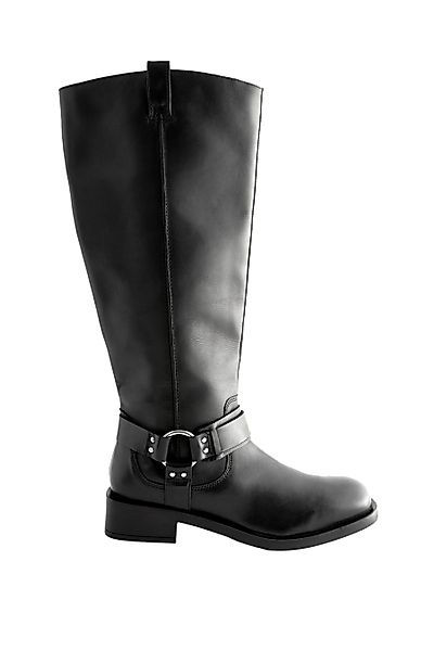 Next Forever Comfort® Kniehohe Gaucho-Bikerstiefel Bikerboots günstig online kaufen