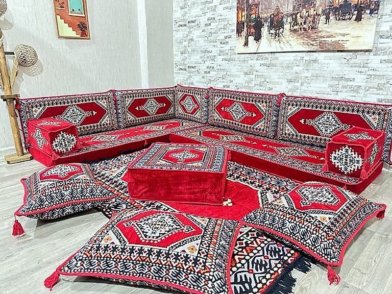 CaddeBuy Sofa Arabische Ecke Majlis, Orientalische Sitzecke, Boden Sofa Kis günstig online kaufen