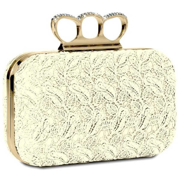 Caspar Clutch TA290 Damen Schlagring Box günstig online kaufen