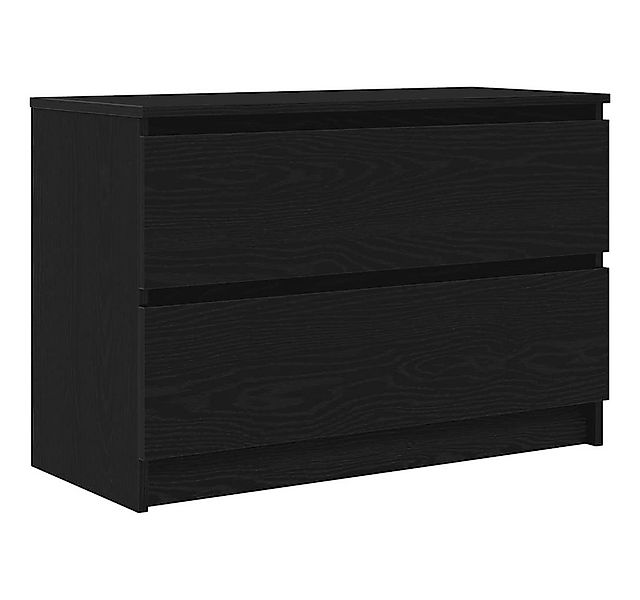vidaXL TV-Schrank TV-Schrank Schwarz 80x35x54 cm Holzwerkstoff (1-St) günstig online kaufen
