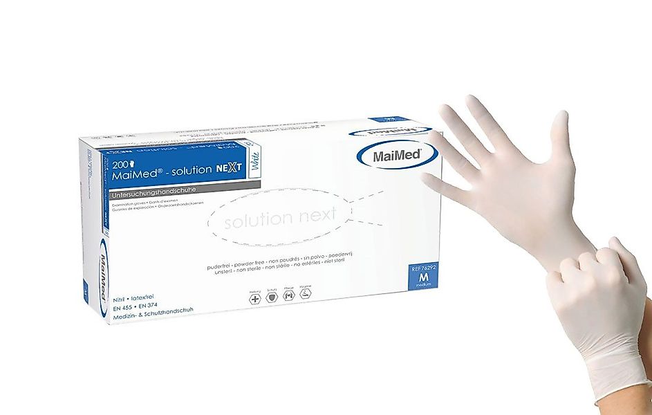 MaiMed Einweghandschuhe Solution PF Nitril Handschuhe günstig online kaufen