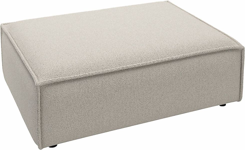 Places of Style Polsterhocker "Watertown, XXL Hockerbank passend zum Sofa - günstig online kaufen