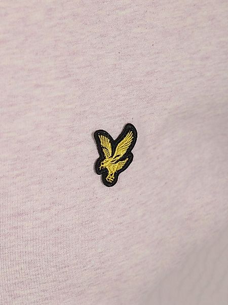 Lyle und Scott T-Shirt Heather Hellrosa - Größe S günstig online kaufen