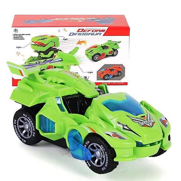 POPOLIC Spielzeug-Auto Automatisch verwandelndes Dinosaurier-Autospielzeug günstig online kaufen