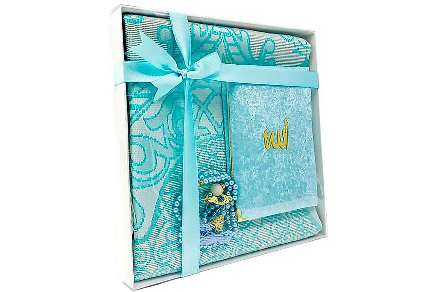 Jungengel Geschenkbox Ceyiz Set Yasin Süresi Gebetsteppich Tesbih Namazlik günstig online kaufen