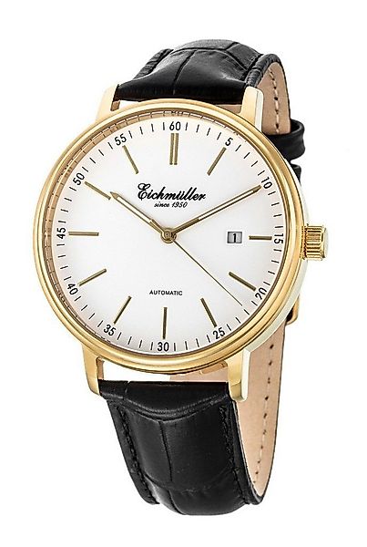 Eichmüller Automatikuhr RE7035 Herrenuhr Miyota 8215, Lederband Braun, Verg günstig online kaufen