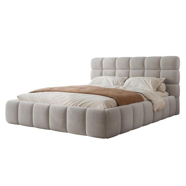 Compleo Polsterbett Wolkenbett, Bouclé Bett, Funktionales günstig online kaufen