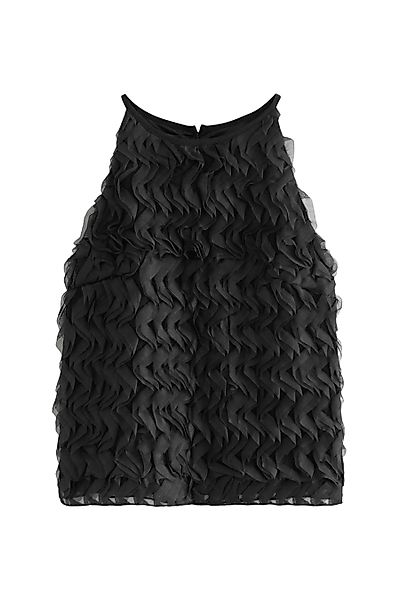 Next Blusentop Neckholder-Top mit Rüschen (1-tlg) günstig online kaufen