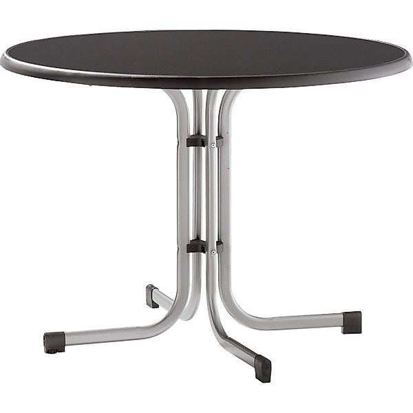 Sieger Klapptisch Rund Graphit 100 cm x 100 cm günstig online kaufen
