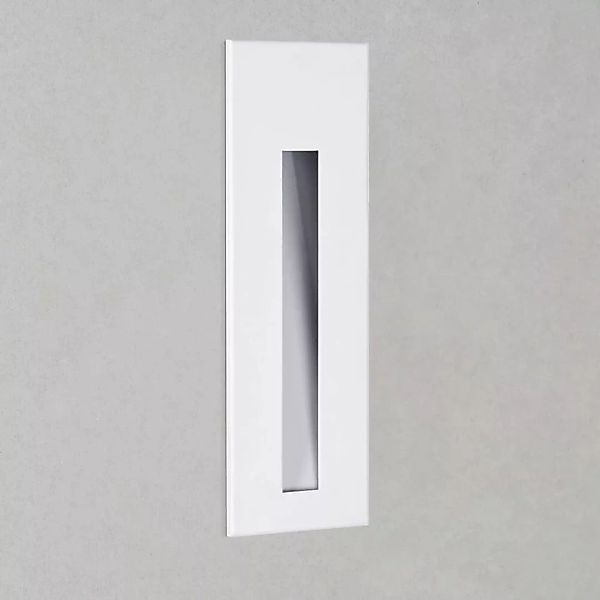 LED Wandeinbauleuchte Borgo in Weiß-Matt 2W 40lm 170x55mm 2700K günstig online kaufen