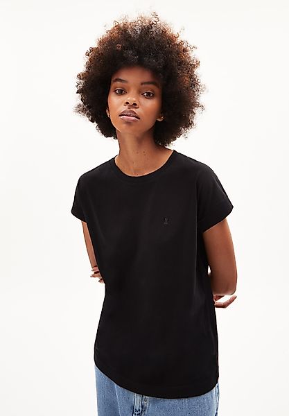 T-Shirt IDAA in black von ARMEDANGELS günstig online kaufen