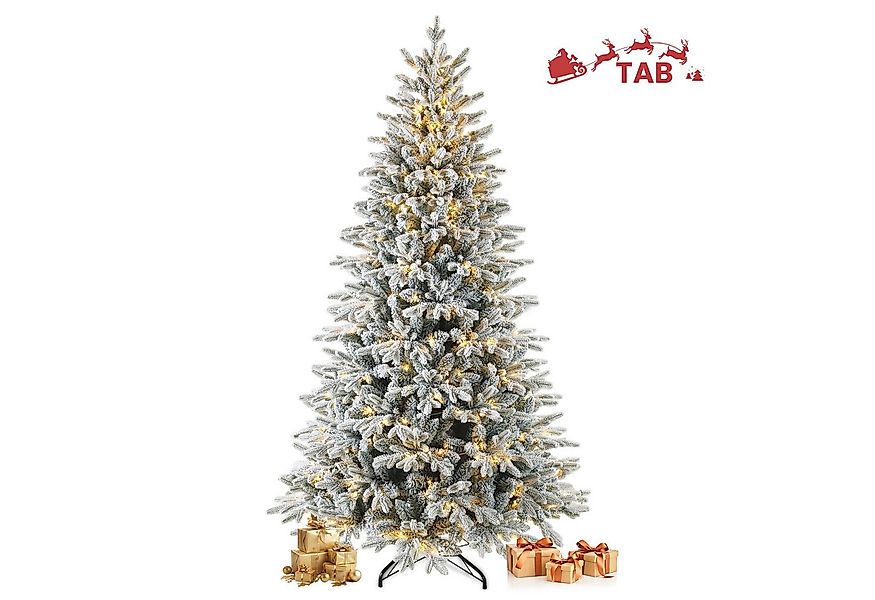 TAB Künstlicher Weihnachtsbaum mit Schneeoptik – dichter realistischer Tann günstig online kaufen