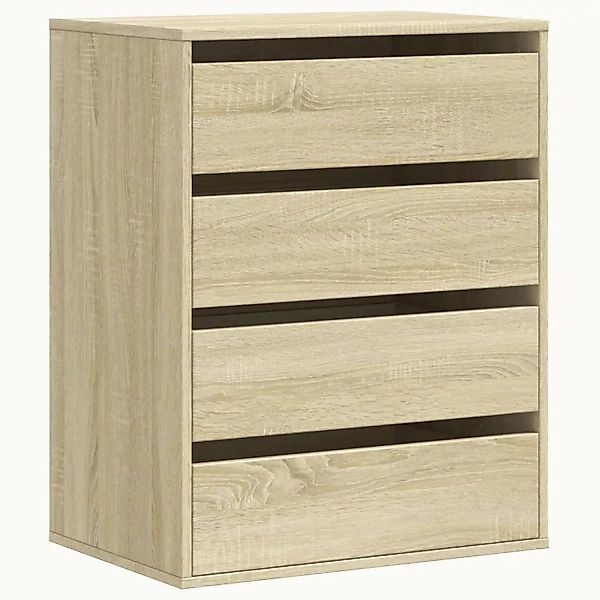 vidaXL Kommode Sonoma-Eiche 60x41x76 cm Holzwerkstoff günstig online kaufen