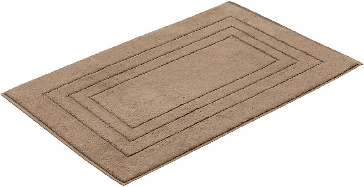 Vossen Badematte »Feeling« Höhe 10 mm beidseitig nutzbar   fußbodenheizungs günstig online kaufen