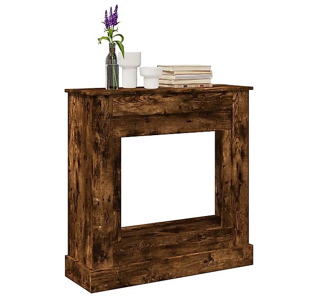 vidaXL Kaminumbauschrank Kaminumrandung Räuchereiche 90x30x90 cm Holzwerkst günstig online kaufen