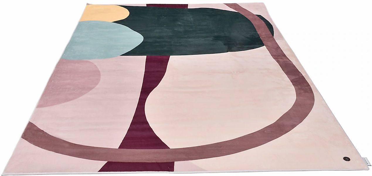 TOM TAILOR HOME Teppich »Shapes - FOUR«, rechteckig, 5 mm Höhe, Kurzflor, b günstig online kaufen