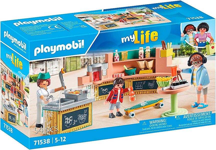 Playmobil® Food Lounge (71538), My Life Konstruktions-Spielset, (54 St), Ma günstig online kaufen