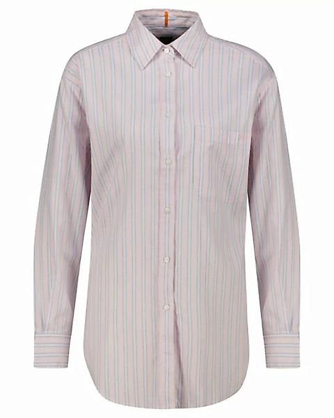 BOSS Klassische Bluse Damen Hemdbluse BOSTUCCI Relaxed Fit (1-tlg) günstig online kaufen