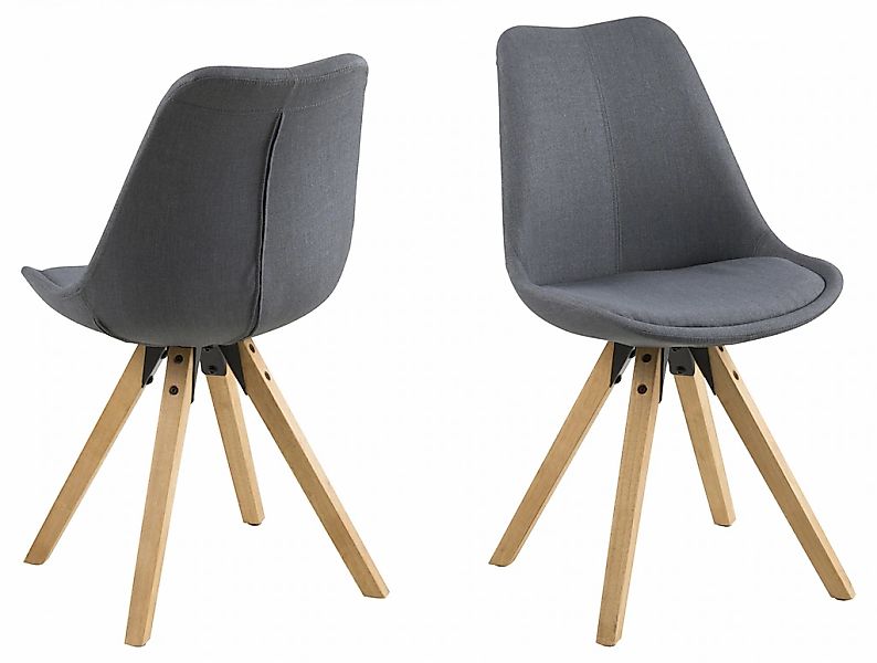 ACTONA GROUP Esszimmerstuhl "Dian" (Set) 2 Stk.Organisch geformter Sitz mit günstig online kaufen