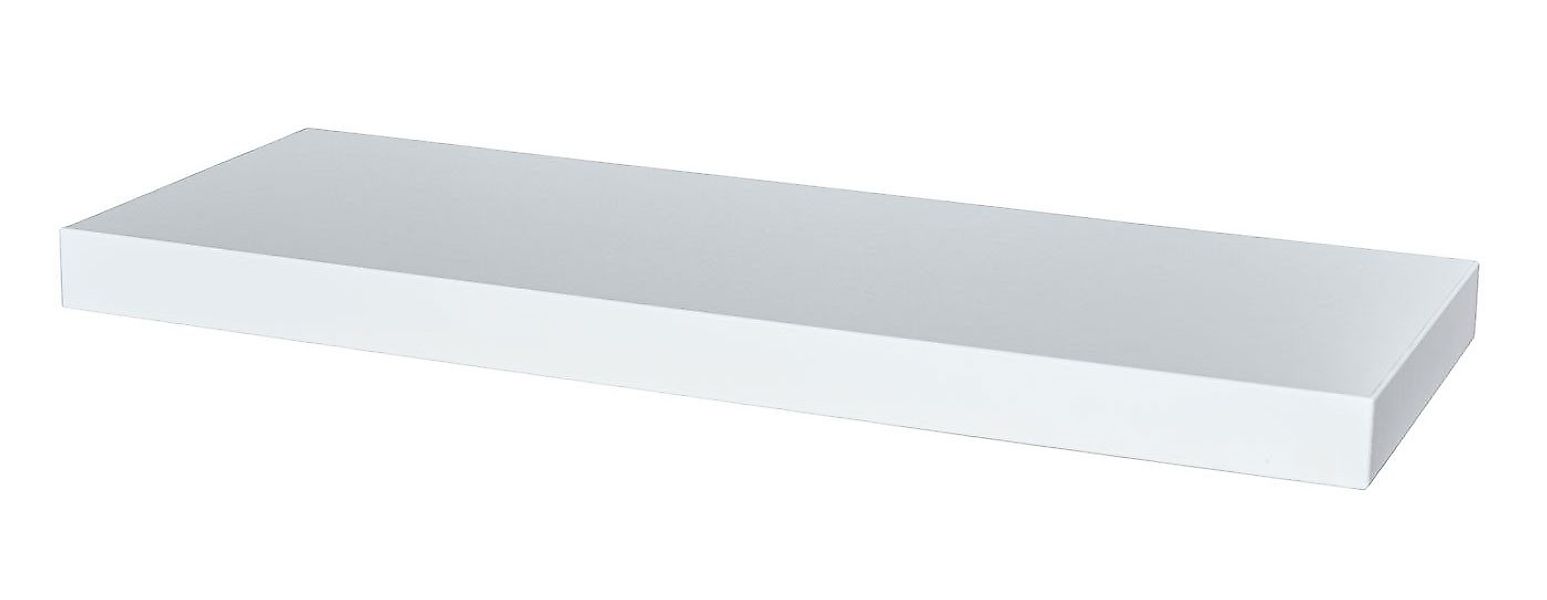 Levandeo® Wandregal, Wandboard Bobby 60cm weiß günstig online kaufen