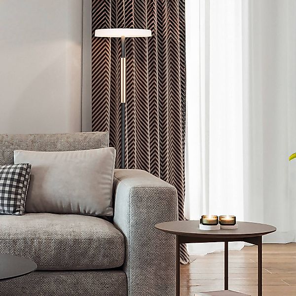 TRIO Leuchten LED Stehlampe CELESTE, LED Stehleuchte mit 4-Stufen Touchdimm günstig online kaufen