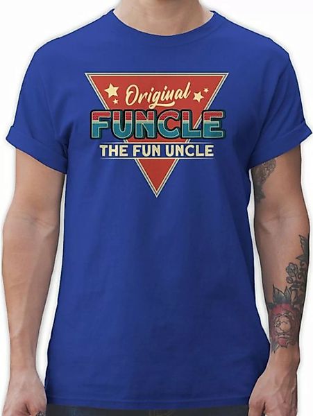 Shirtracer T-Shirt Original Funcle - The Fun Uncle - V2 - Bruder und Onkel günstig online kaufen