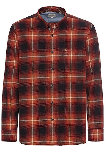 camel active Langarmhemd Langarmhemd mit Karomuster günstig online kaufen