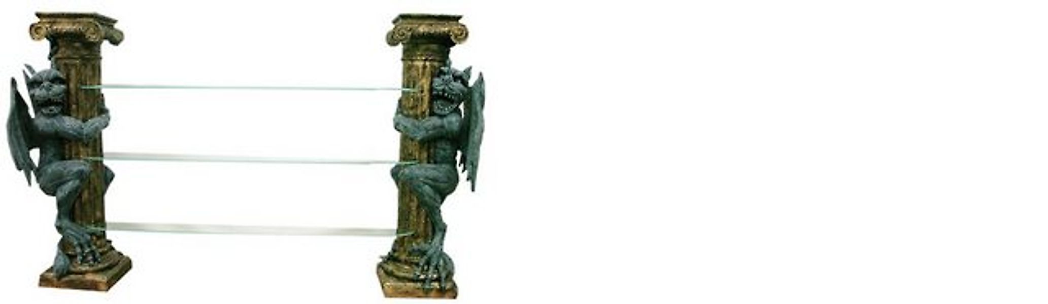 JVmoebel Vitrine Design Vitrine Regal Glas Säule Vitrinen Regale Dekofigure günstig online kaufen