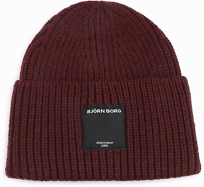 Bjorn Borg Knitted Mütze Bordeaux - günstig online kaufen