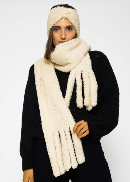SASSYCLASSY Schal Damen Teddyfell-Schal, Warm & günstig online kaufen