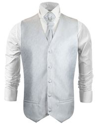 Paul Malone Anzugweste Herren Hochzeitsweste mit günstig online kaufen