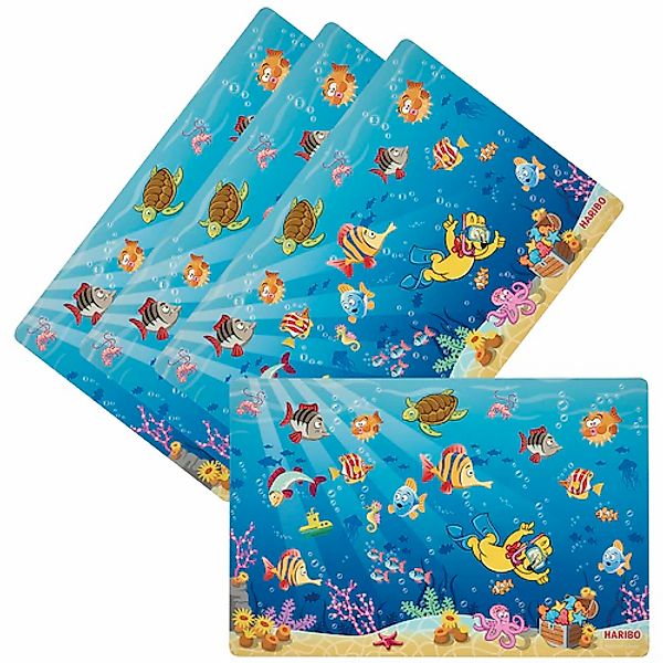Ritzenhoff & Breker Platzset »HARIBO Seaworld, 4-teilig, 45 x 30 cm«, (Set, günstig online kaufen