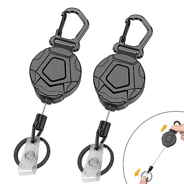 SURFOU Schlüsselanhänger Schlüsselanhänger 2er-Set mit Karabiner günstig online kaufen