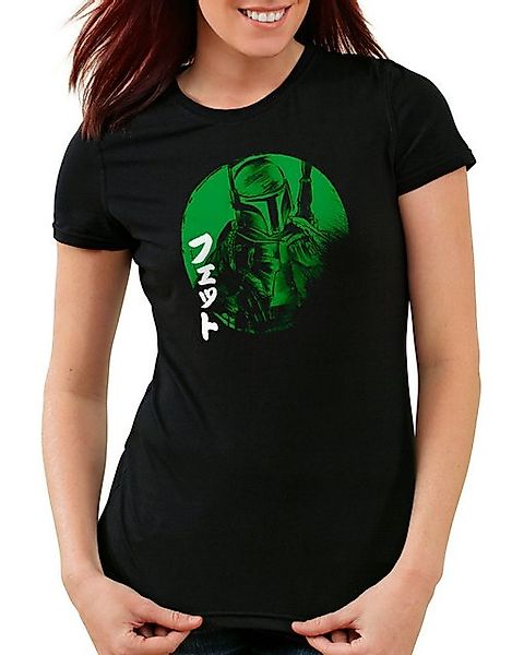 style3 T-Shirt Green Fate yoda wars boba fett mandalorian andor star günstig online kaufen