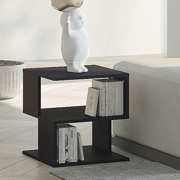 HOMCOM Beistelltisch Betttisch mit modernes Design, Couchtisch für Büro Woh günstig online kaufen