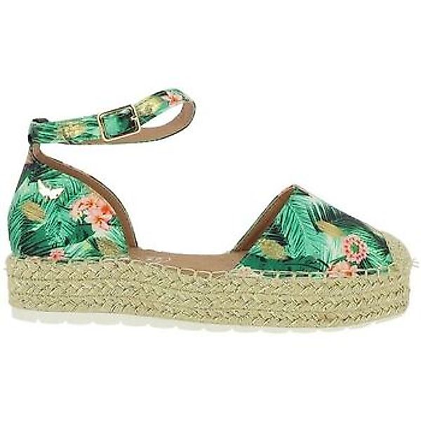 Les Petites Bombes  Sandalen BAHIA  PRINT VERT FEUILLE BAHIA günstig online kaufen