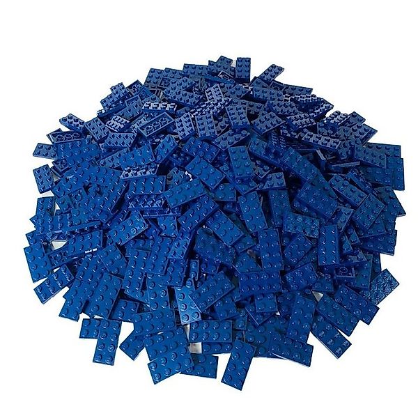 LEGO® Spielbausteine LEGO® 2x4 Platten Bauplatten Dunkelblau - 3020 NEU! Me günstig online kaufen