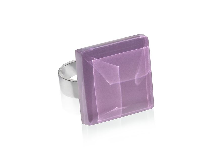 ALEXASCHA Fingerring Statement Ring mit Stein 20mm • größenverstellbar günstig online kaufen