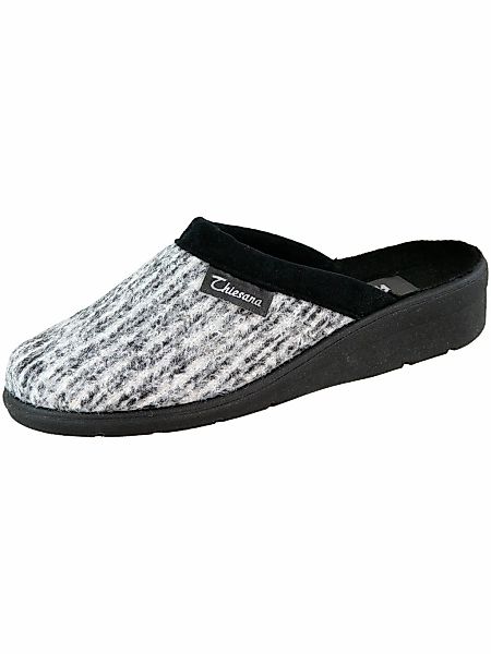 SALIHA Pantolette "Hausschuhe Silvi Strukturgewebe" günstig online kaufen