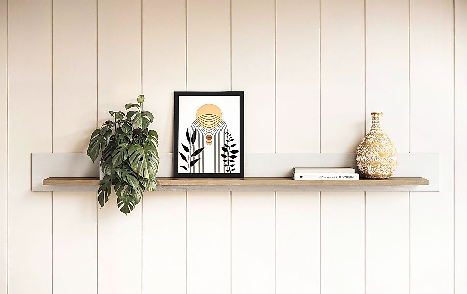 Home affaire Wandboard "Stranda, Wandregal im Scandi-Style, Wandhalter mit günstig online kaufen