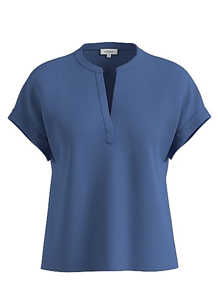 s.Oliver T-Shirt, mit überschnittenen Schultern günstig online kaufen