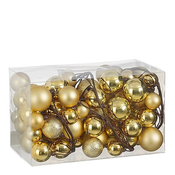 Mica Decorations Girlande 180 cm Gold günstig online kaufen