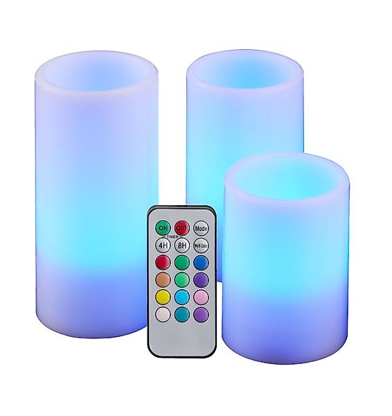 Spetebo LED-Kerze LED Echtwachskerzen Set mit günstig online kaufen