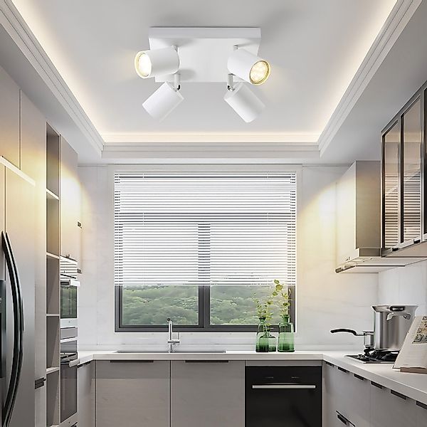 ZMH LED Deckenstrahler 4 Flammig Deckenspot günstig online kaufen