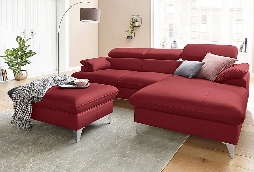 COTTA Polstergarnitur "Caluso L-Form", (2 tlg.), Set bestehend aus: Ecksofa günstig online kaufen