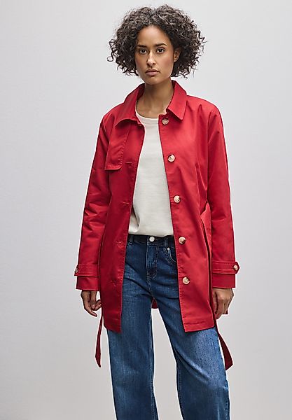 STREET ONE Trenchcoat mit Bindegürtel günstig online kaufen