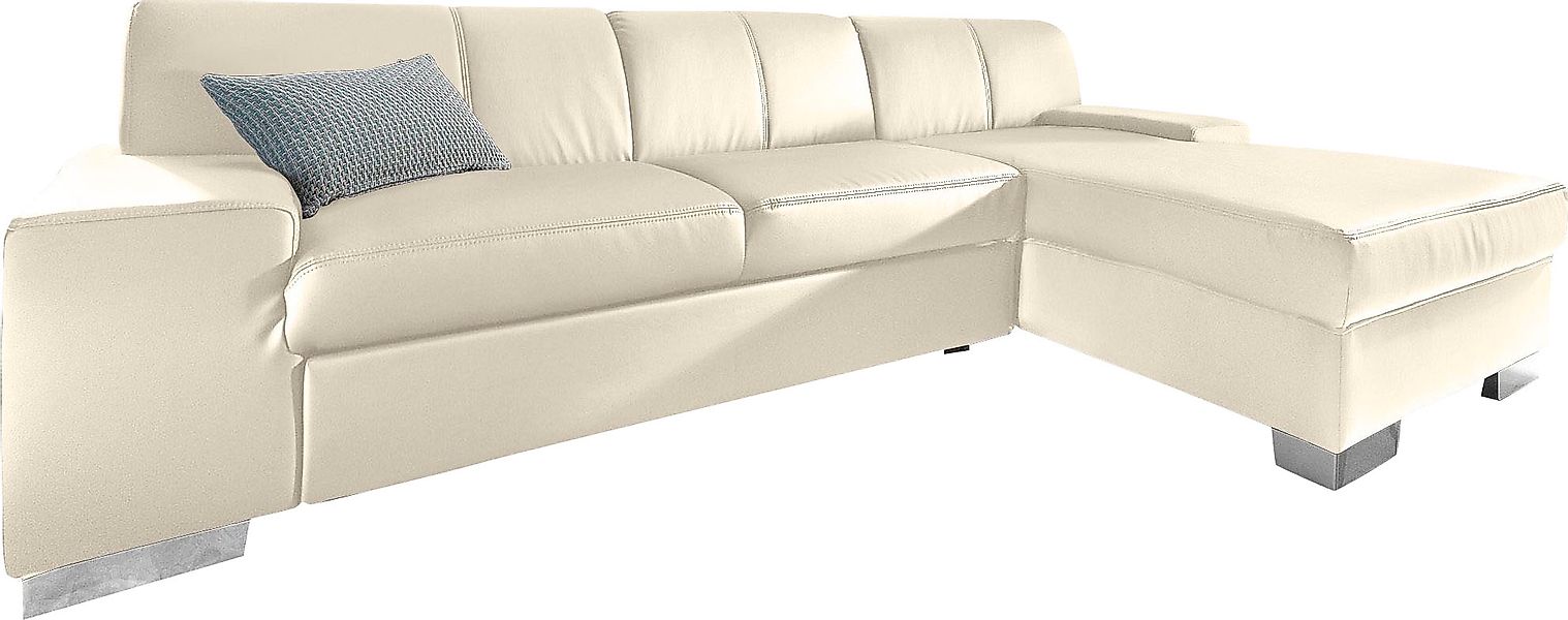 DOMO collection Ecksofa »Star, zeitlose Formensprache, elegante Optik, Brei günstig online kaufen