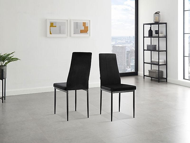 INOSIGN Esszimmerstuhl »Remus«, (Set), 1 St., Samtvelours, im 1er,2er und 4 günstig online kaufen