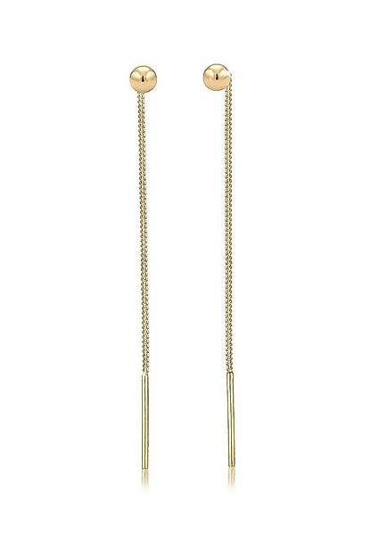 Elli Paar Ohrhänger Ohrhänger Geo Kugel Basic Durchzieher Schmuck Geschenk günstig online kaufen