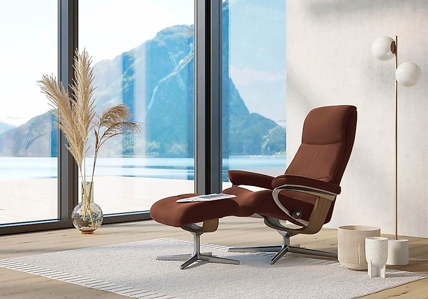 Stressless Relaxsessel "View" Set, Relaxsessel mit Hocker, mit Hocker, mit günstig online kaufen